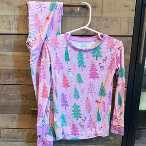 Little Sleepies Christmas Multicolor Pajama Set